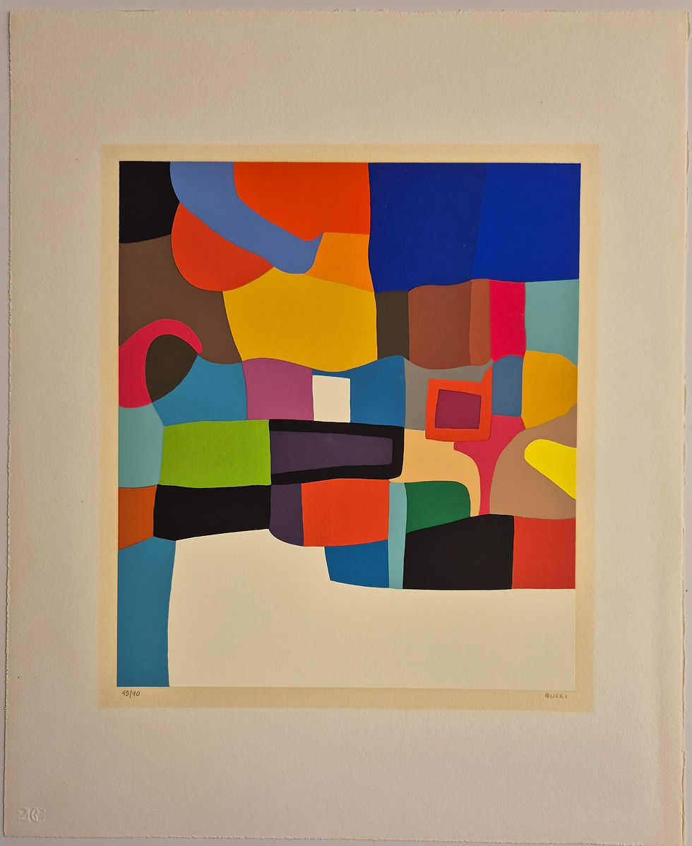 Alberto Burri - Trittico D : 1