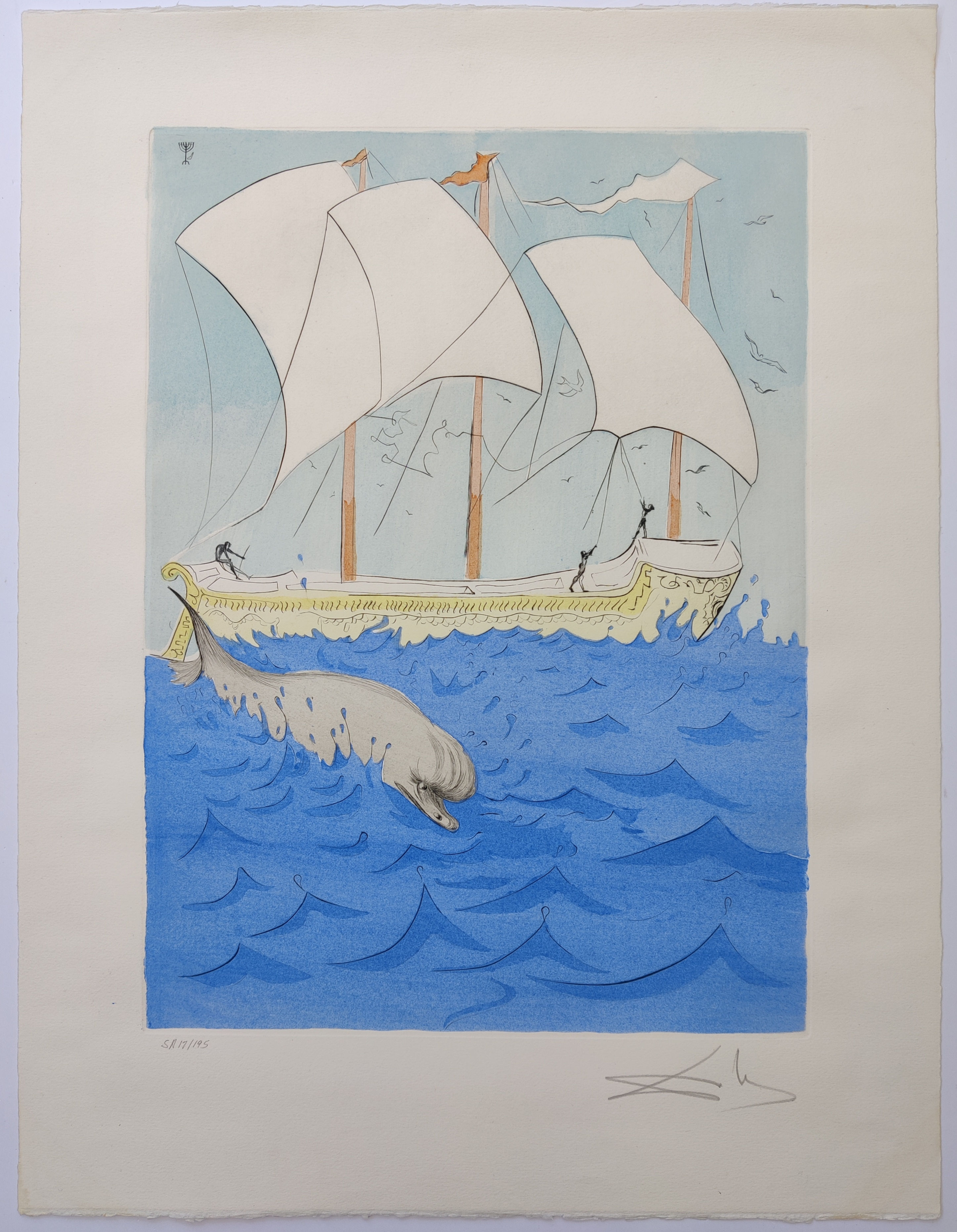 Salvador Dali -- Zebulun, from Twelve Tribes of Israel