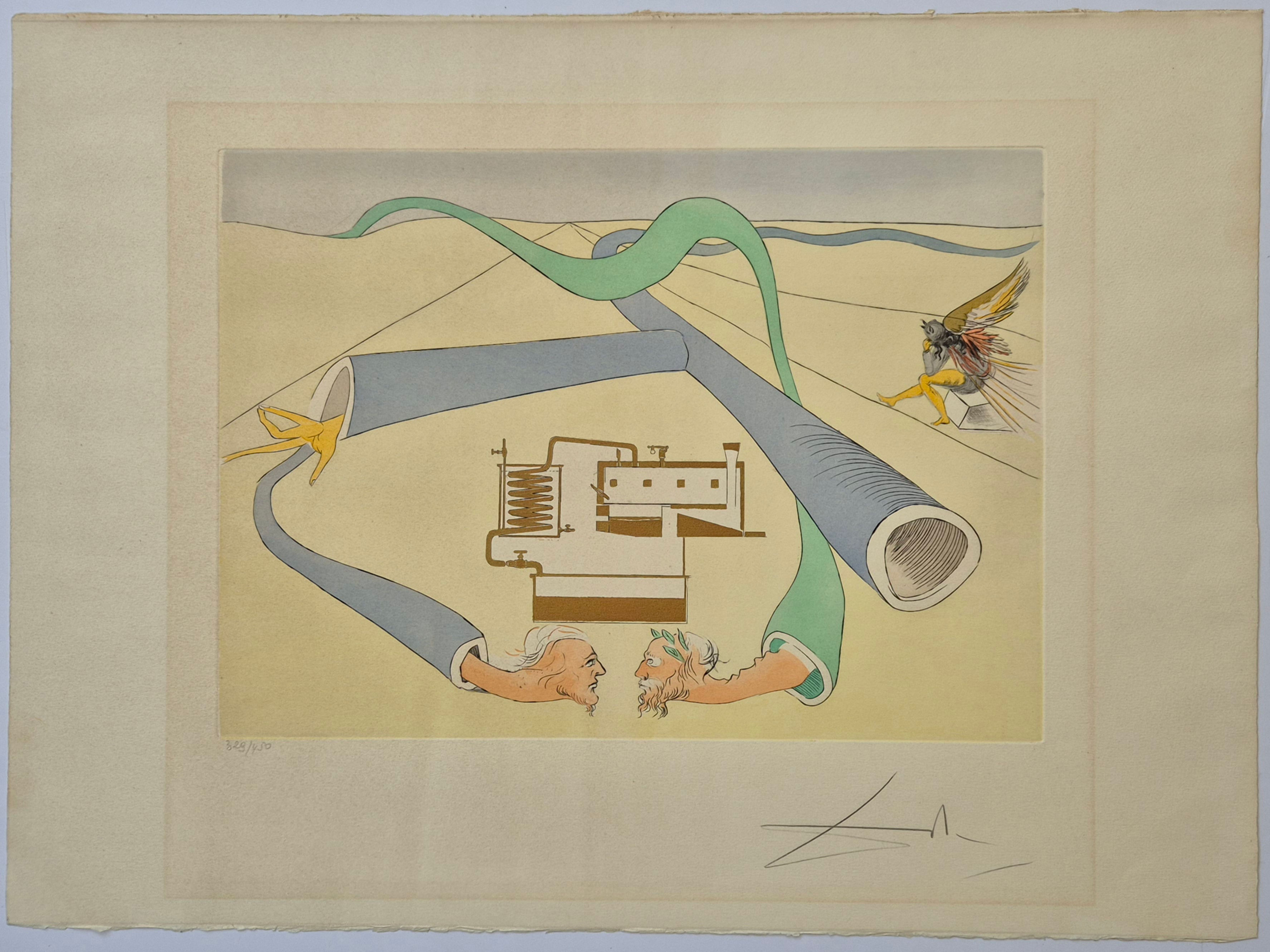 Salvador Dali -- L'automobile (Automobile)