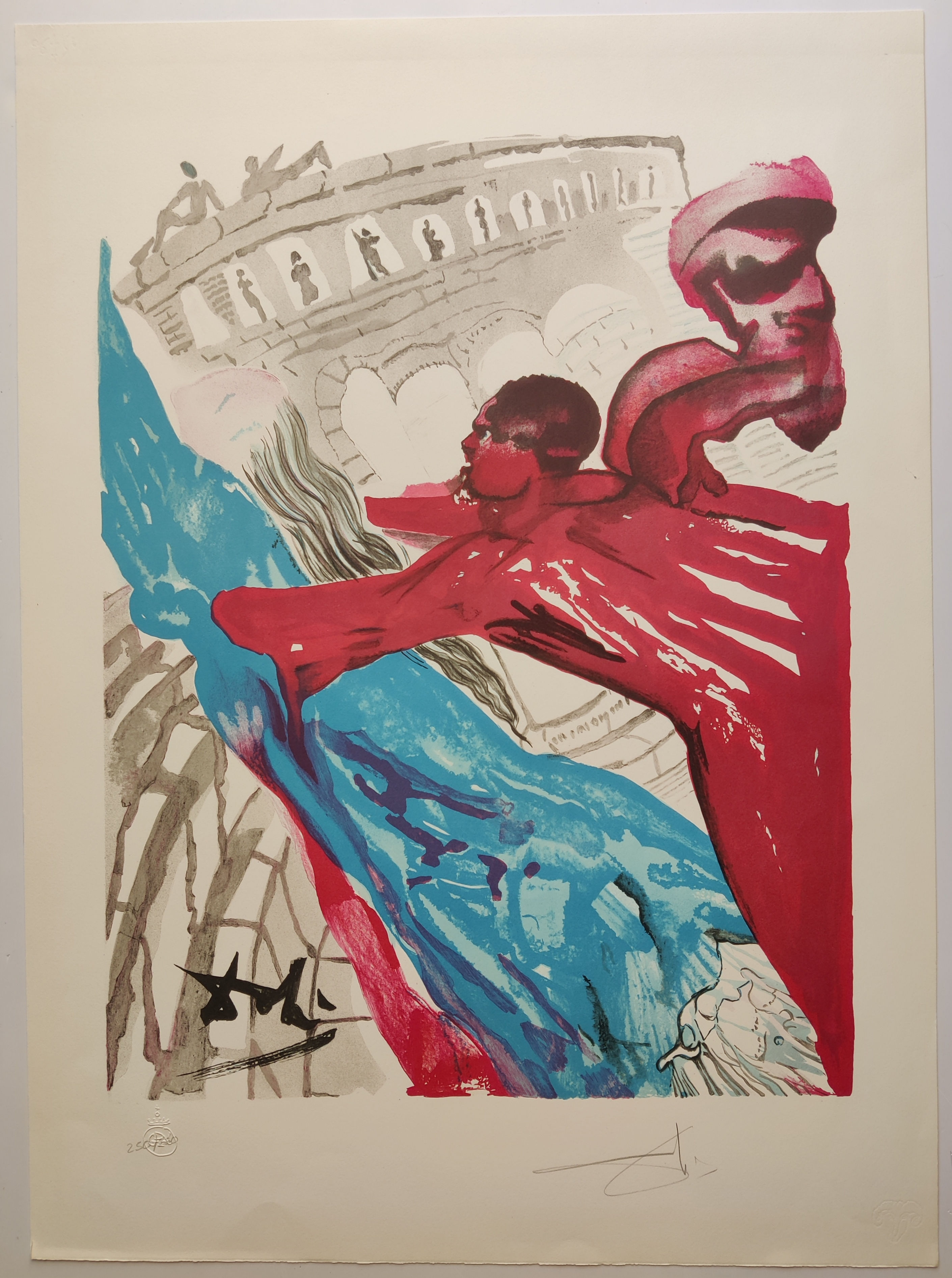 Salvador Dali -- Mais o belle Dionee from L'Art d'Aimer suite