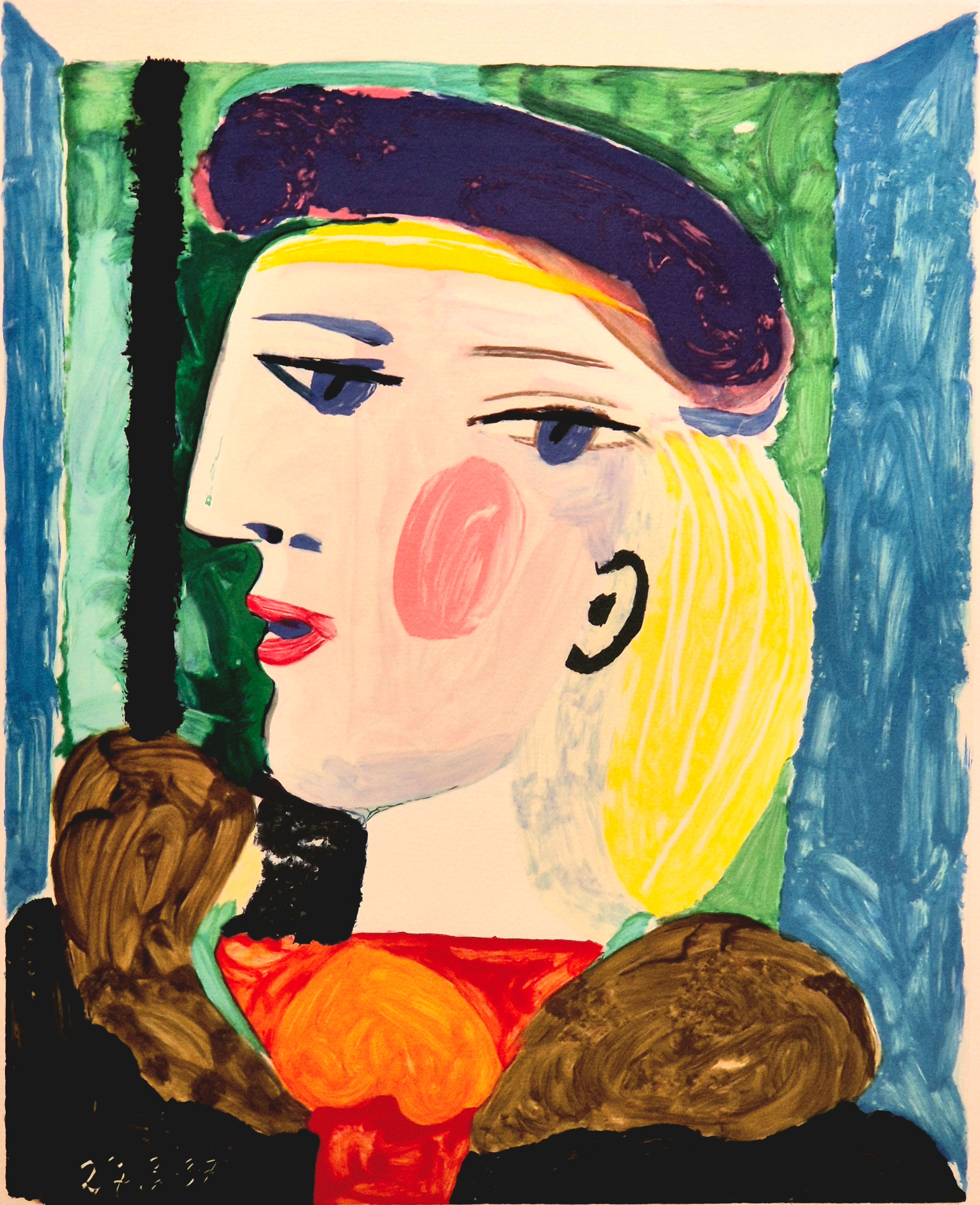 (after) Pablo Picasso -- Femme Profile (Marie-Therese Walter)