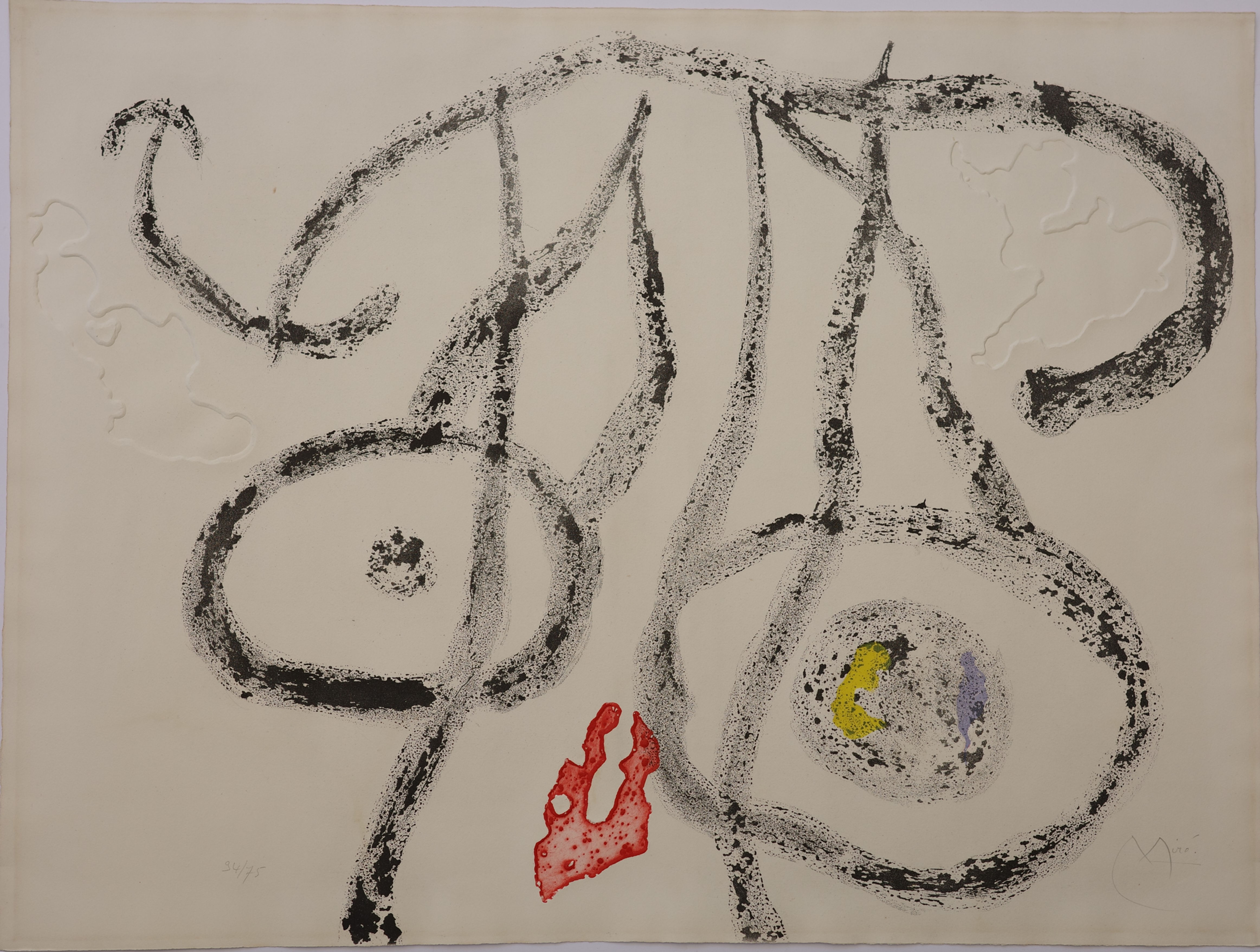 Joan Miro -- Le Porteur d' Eau II