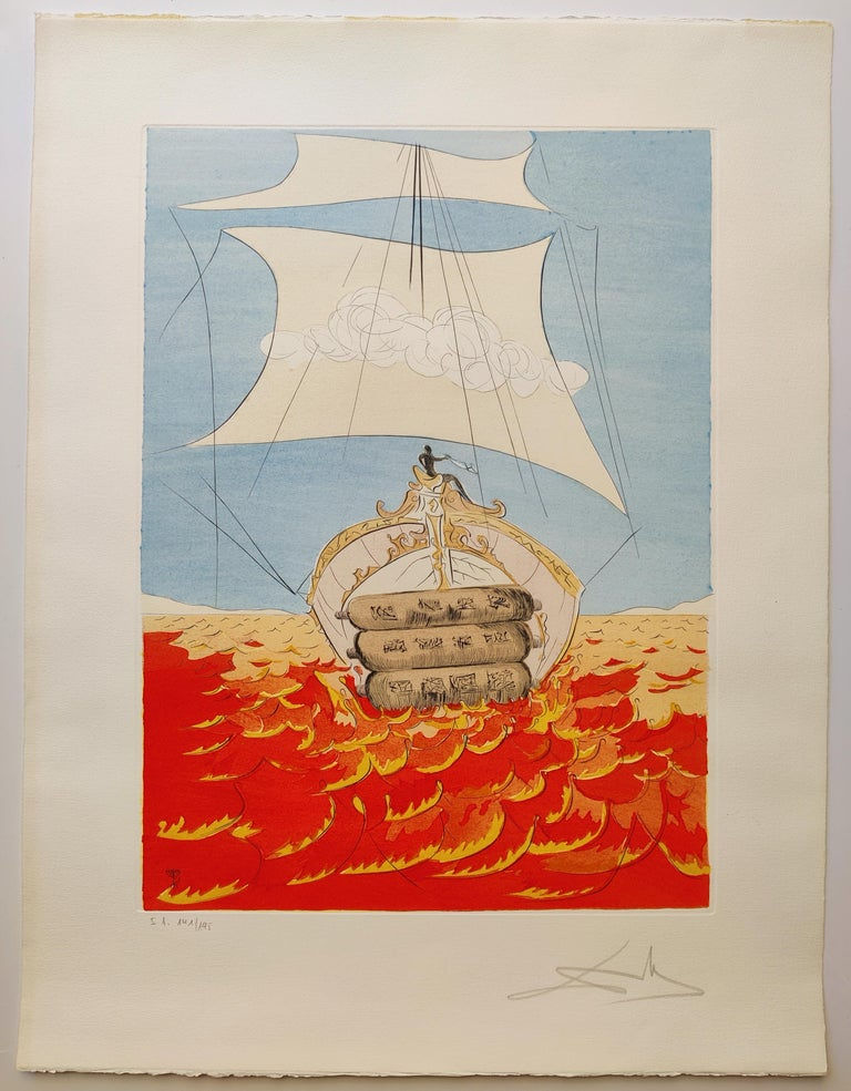 Salvador Dali -- Levi, from Twelve Tribes of Israel