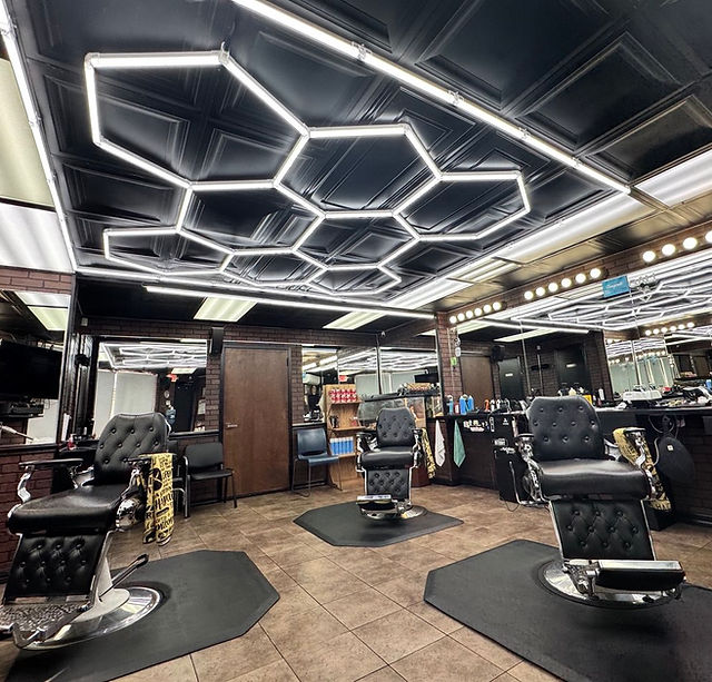 Shop interior with modern tools and lighting – serving New Hyde Park clients
