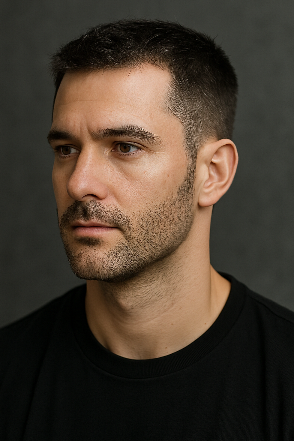 Clean stubble beard trim at New York Master Barbers in Franklin Square NY, low-maintenance
