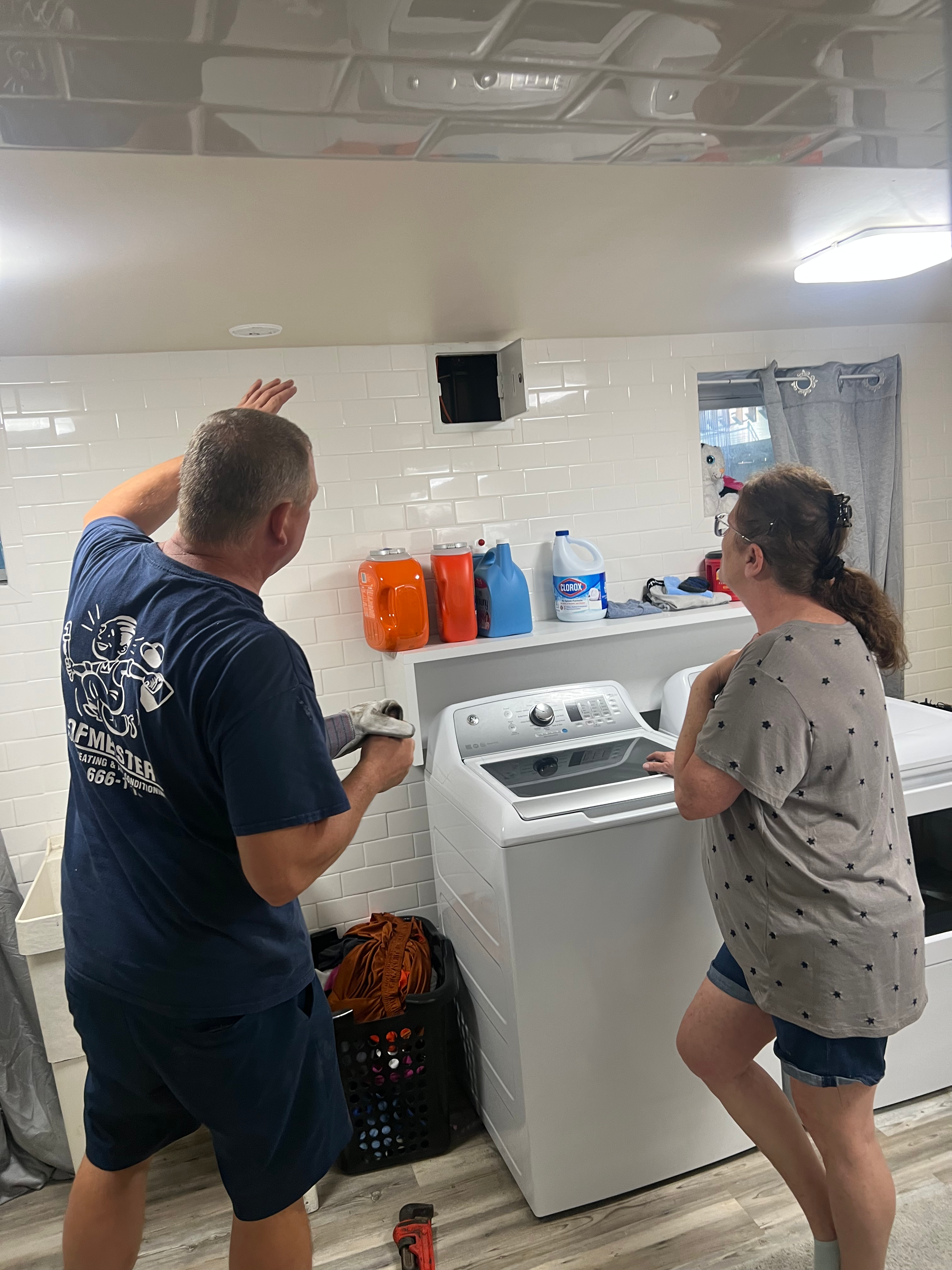 Licensed plumber replacing galvanized pipes in a Park Ridge NJ home basement