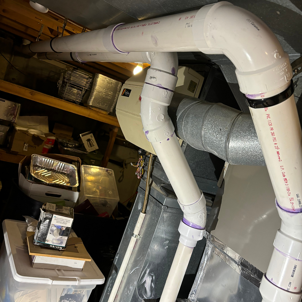 Precision-installed PVC venting and HVAC ductwork by H. Hofmeister & Co. Inc., trusted hea