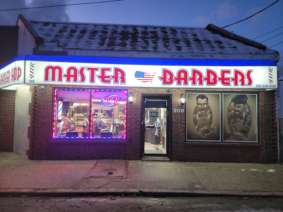 Outside image of New York Master Barbers