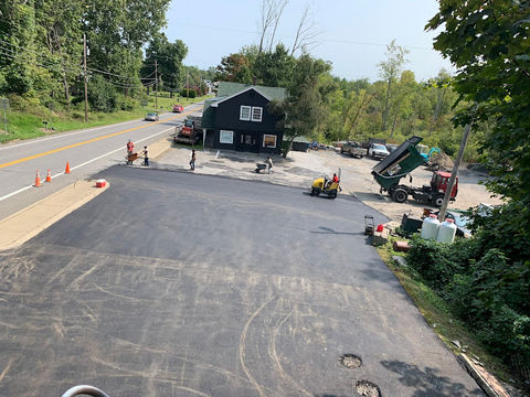 Construction site of Roca and Associates showing safety and professionalism