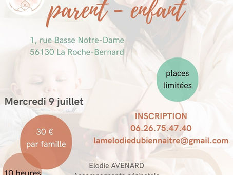 Atelier collectif d'éveil parent/enfant (de 18 mois à 3 ans)