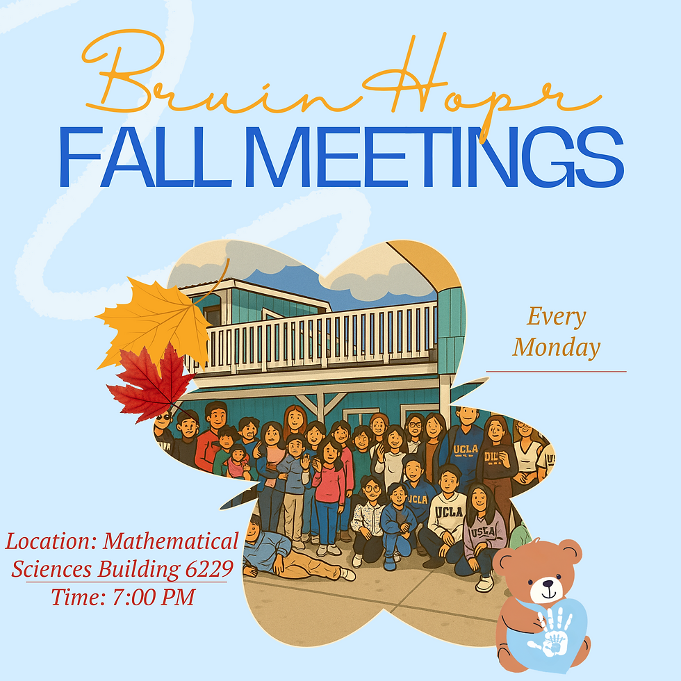 BruinHope General Meeting