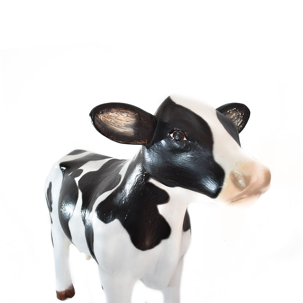 Miniatura: Vaca de Fibra Grande