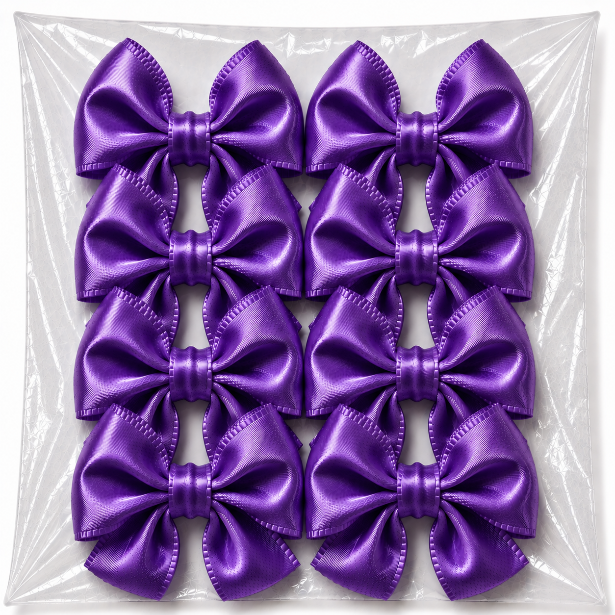 6pc Craft Bows (Purple)