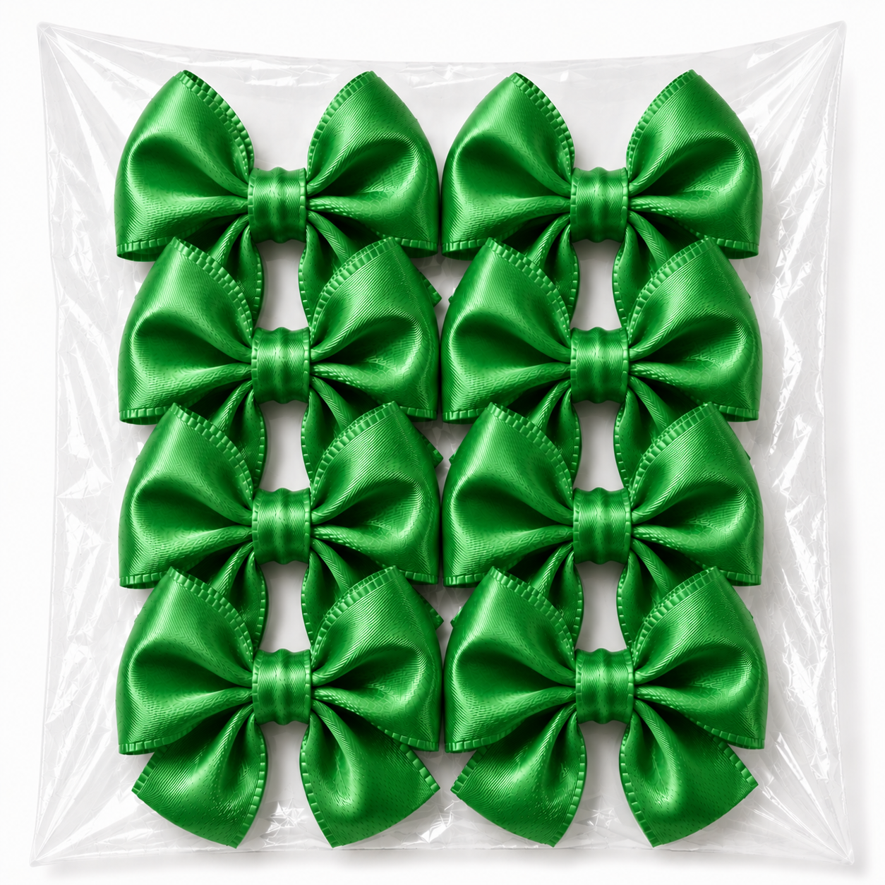 6pc Craft Bows (Green)
