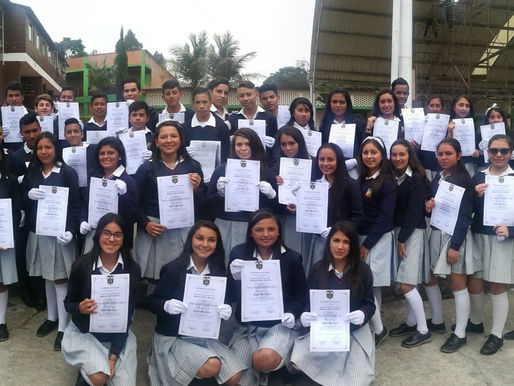 Clausura grados Noveno 2018