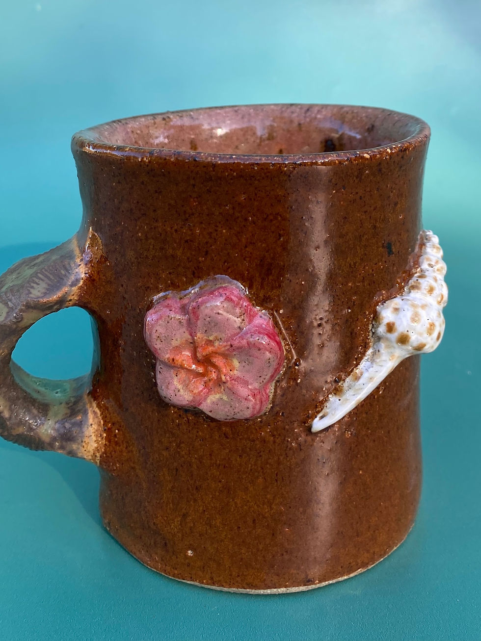 Thumbnail: Amaryllis seashell mug