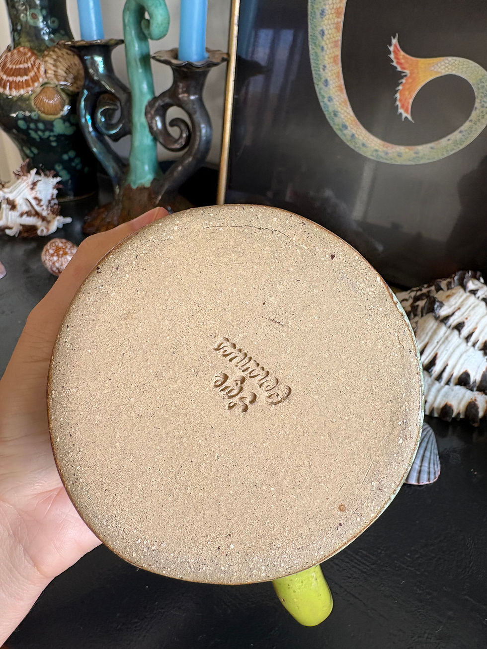 Thumbnail: Coconut Lime Seashell Mug