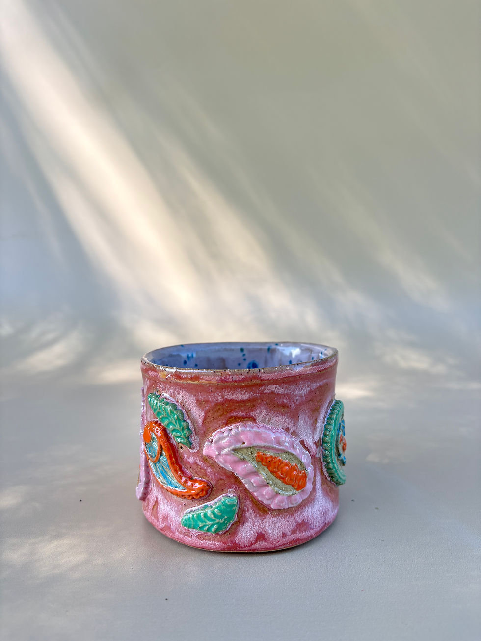 Thumbnail: Pink Paisley Mug