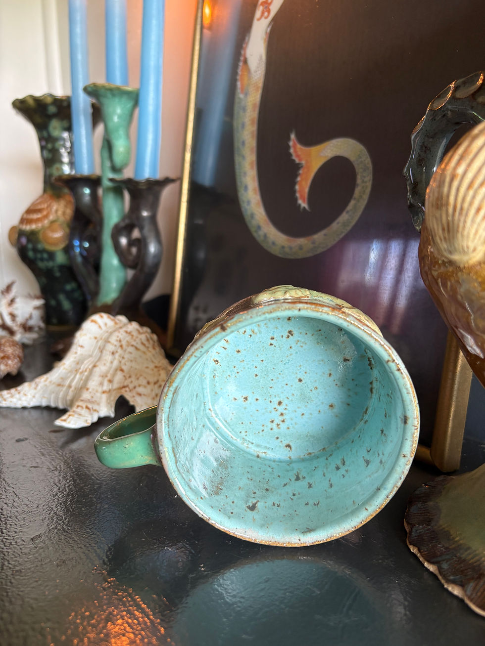 Thumbnail: Lavender Lady Seashell Mug