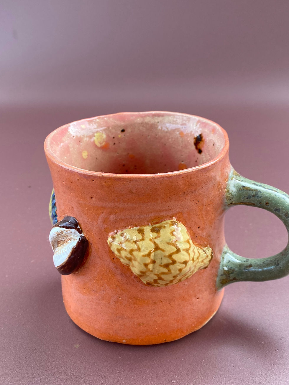 Thumbnail: Peach Seashell Mug