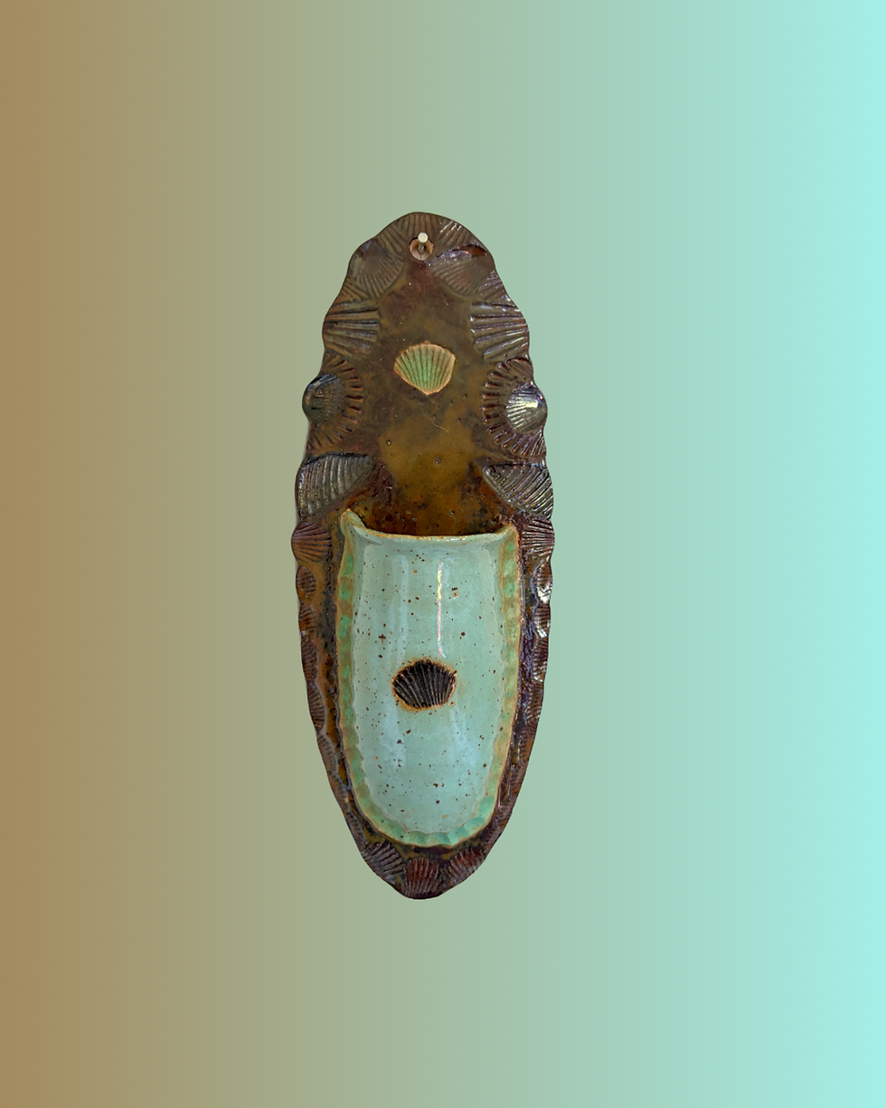 Thumbnail: Turquoise Wall Pocket