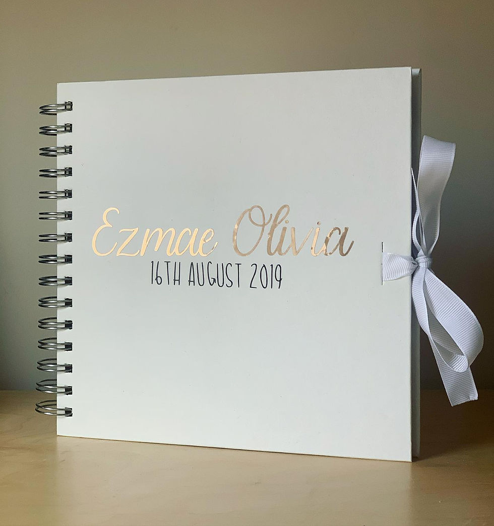 Thumbnail: Personalised books - Wedding Planner, Notebook, Memories Scrapbook