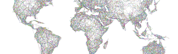 world map, open source evolution, latentbloomers.com
