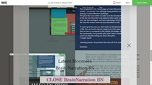 latentbloomers.com website building beginner's