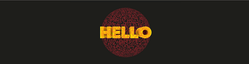 Hello World by Latent Bloomers www.latentbloomers.com
