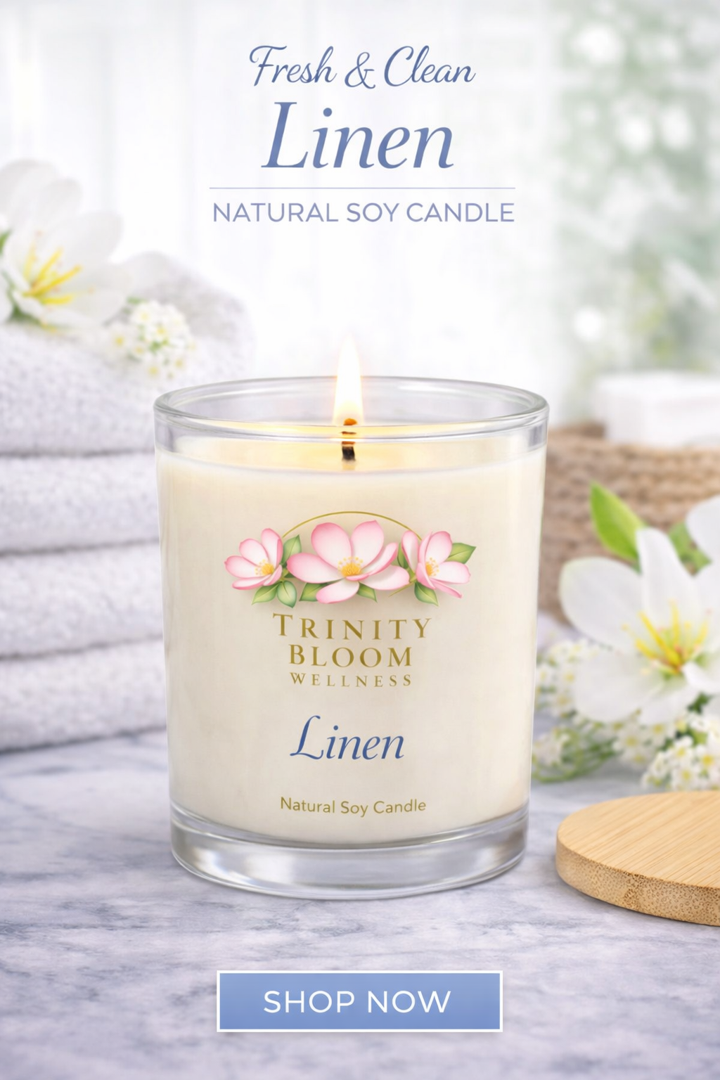 Linen Candle