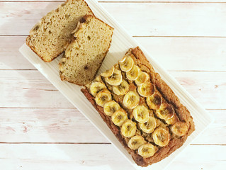 Gluten Free, Dairy Free, Refined Sugar Free Banana Bread... with some sneaky added protein ;)