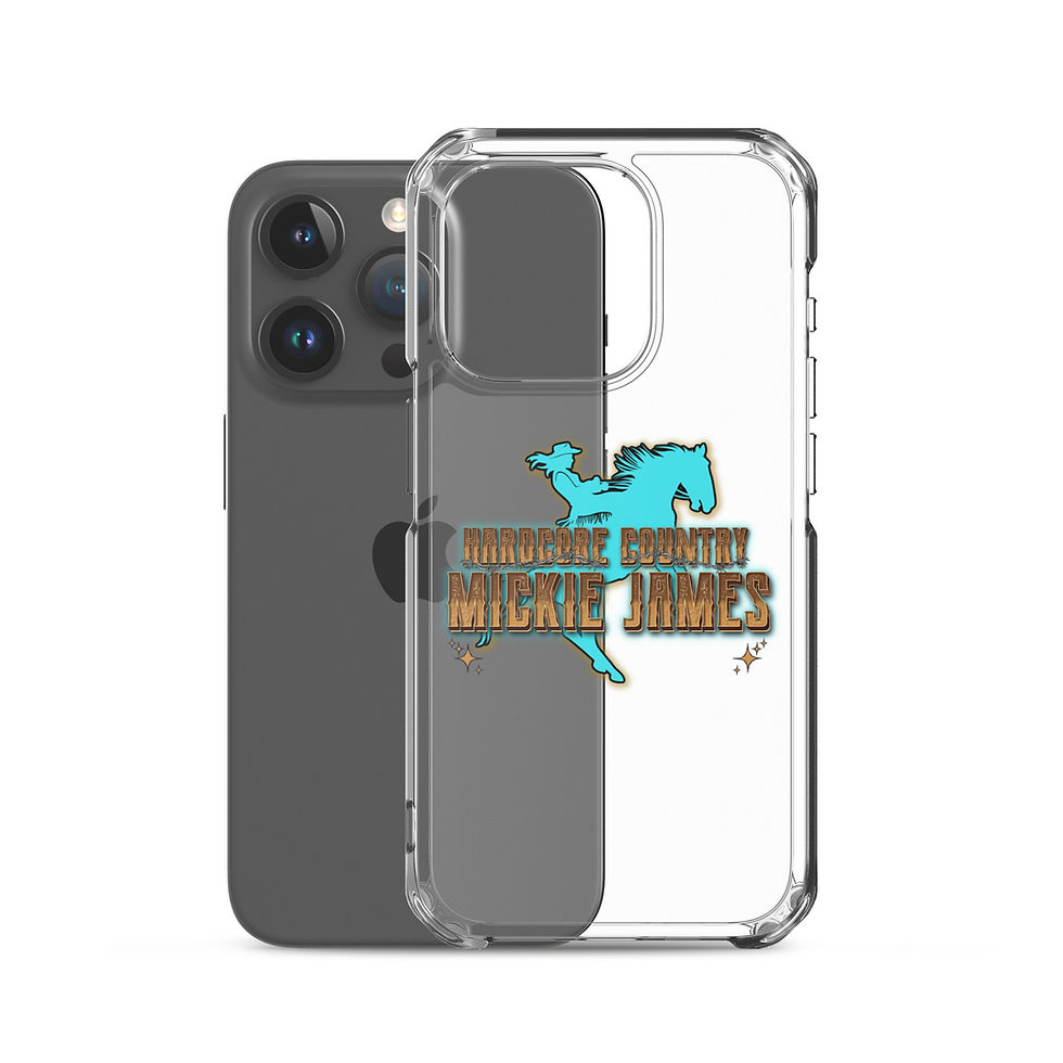 Thumbnail: Mickie James - Hardcore Country™️  - Clear Case for iPhone®