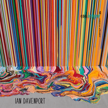 Ian Davenport. O artista das listras e cores que impressionam.