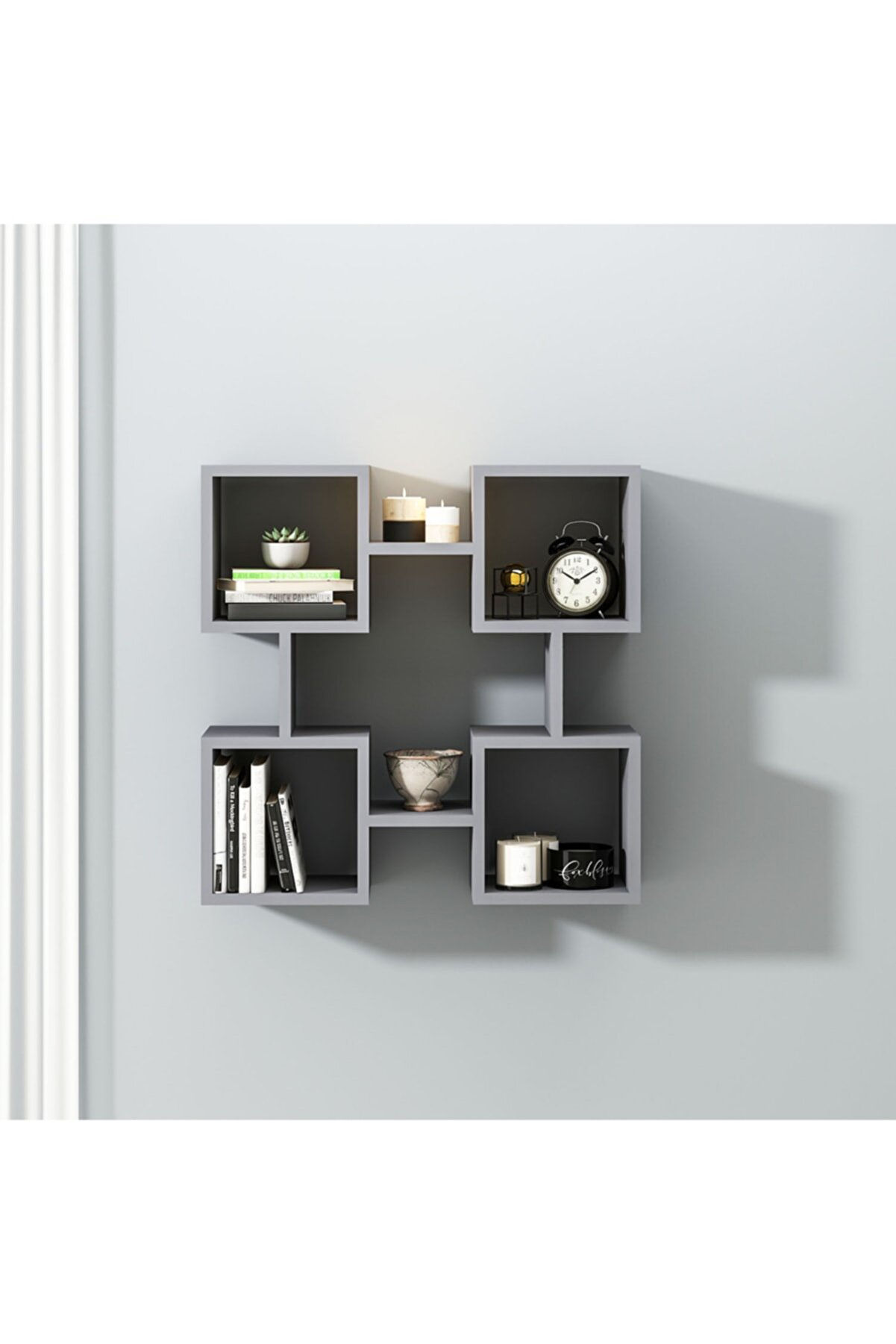 LE45103 - 69 cm DUVAR RAFI ANTRASİT