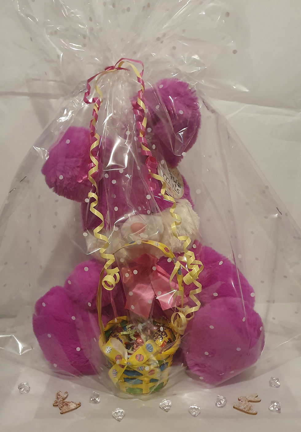 Thumbnail: Large Easter bunny with basket of treats