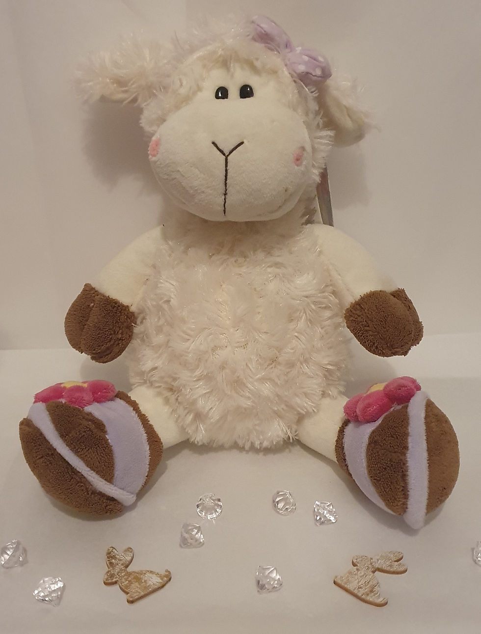 Thumbnail: Small easter lamb with Small easter egg