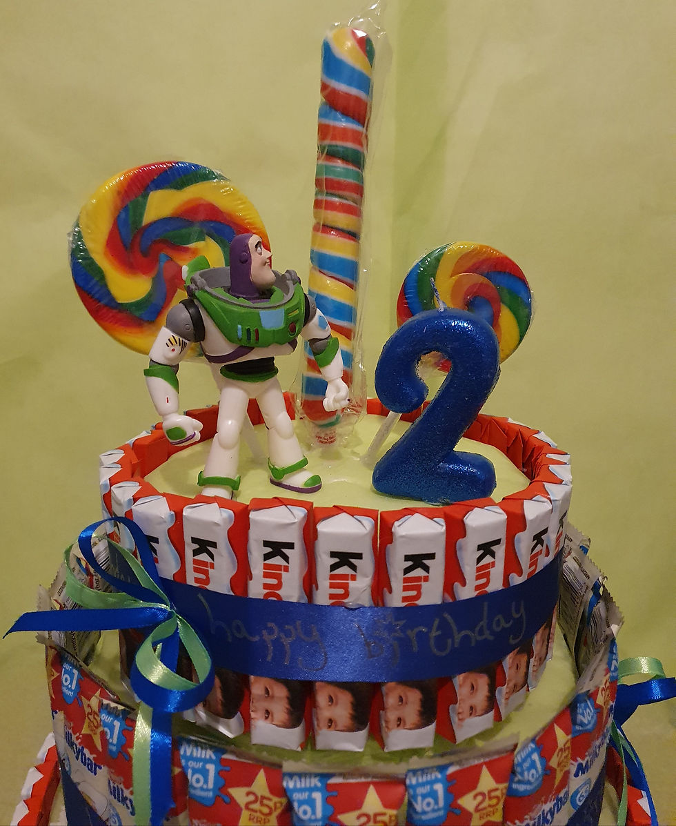 Thumbnail: Birthday 3 tier sweet cake 