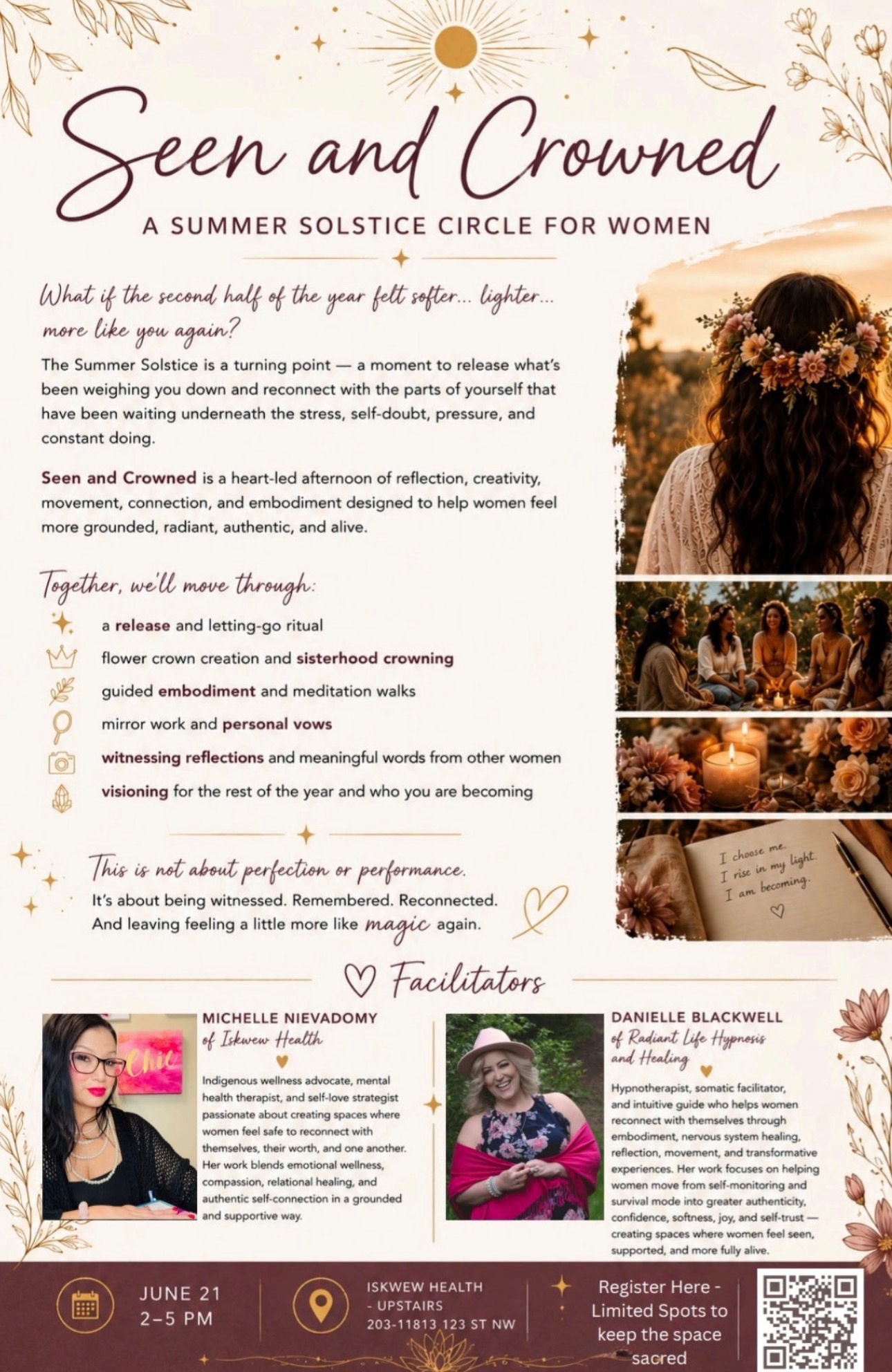 Seen & Crowned -women’s solstice gathering