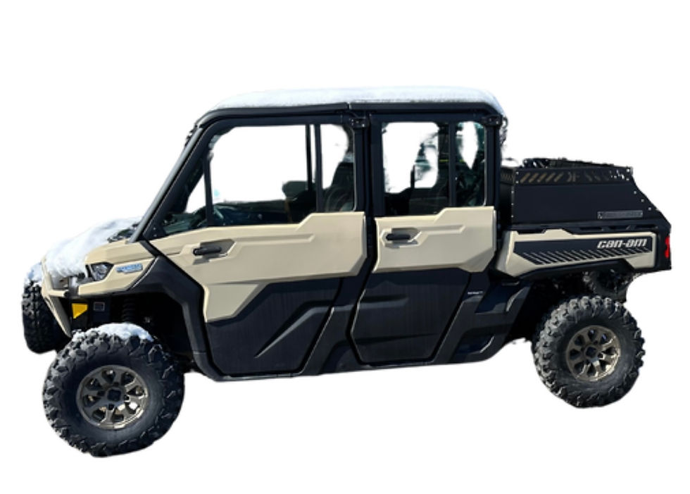 Can-Am Defender Bed Cap Side image view