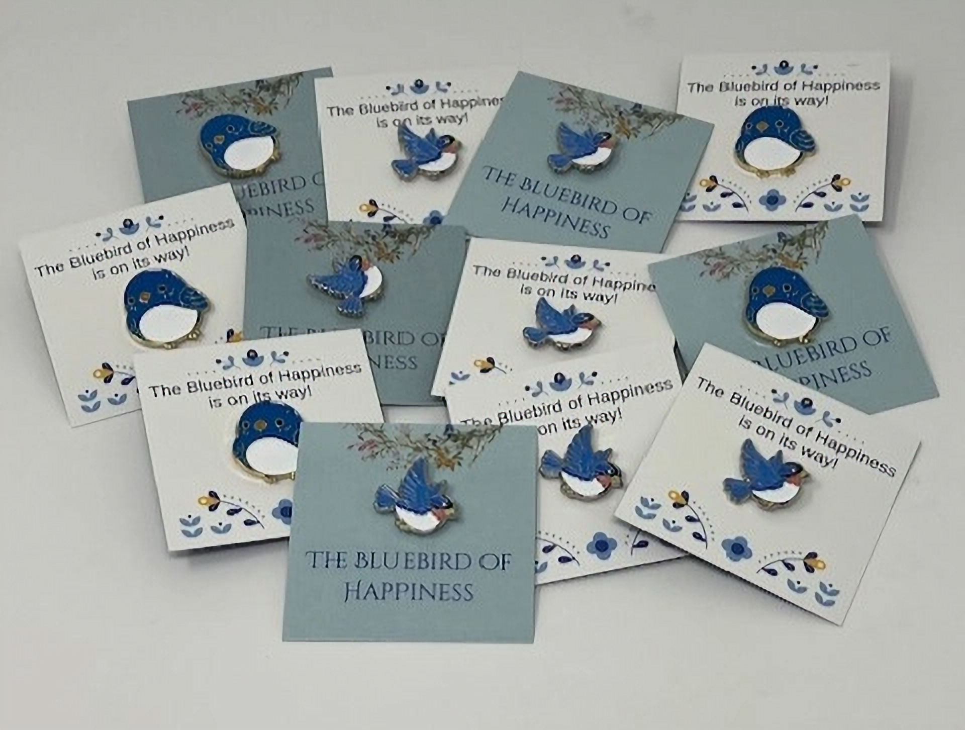 Enamel Mini Pins (12 in package)