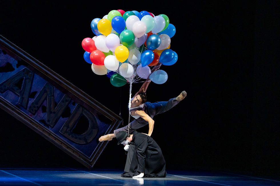 Joffrey Company Artists Evan Boersma and Reed Henry. Photo by Cheryl Mann
