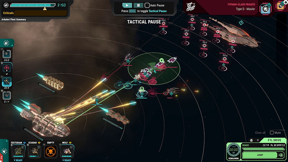 Screenshot: Battlestar Galactica: Scattered Hopes