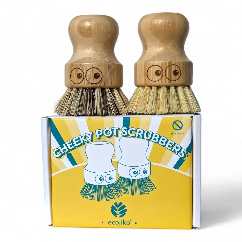 Thumbnail: Bamboo & Sisal Scrubbing Brushes