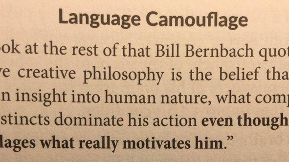 Insight... you have to dig a little