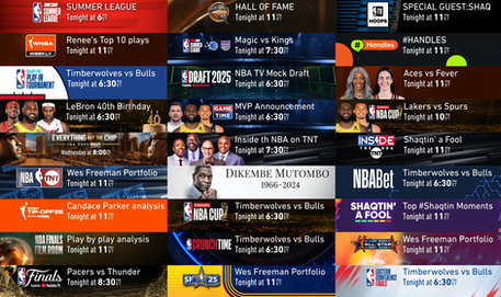 Ticker Bug Template Designs - NBATV