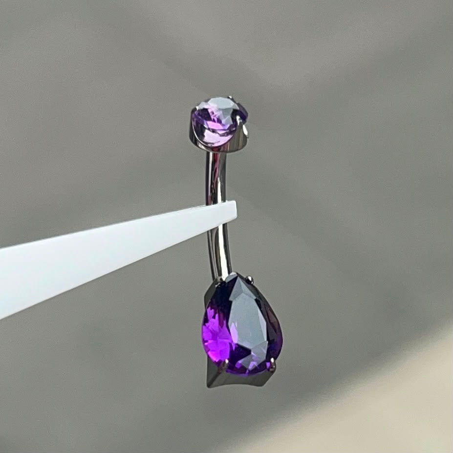 Thumbnail: Amethyst Navel Curve
