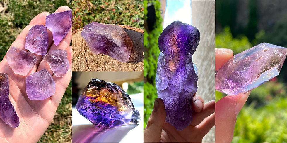 ↑ A photo of 'Ametrine'