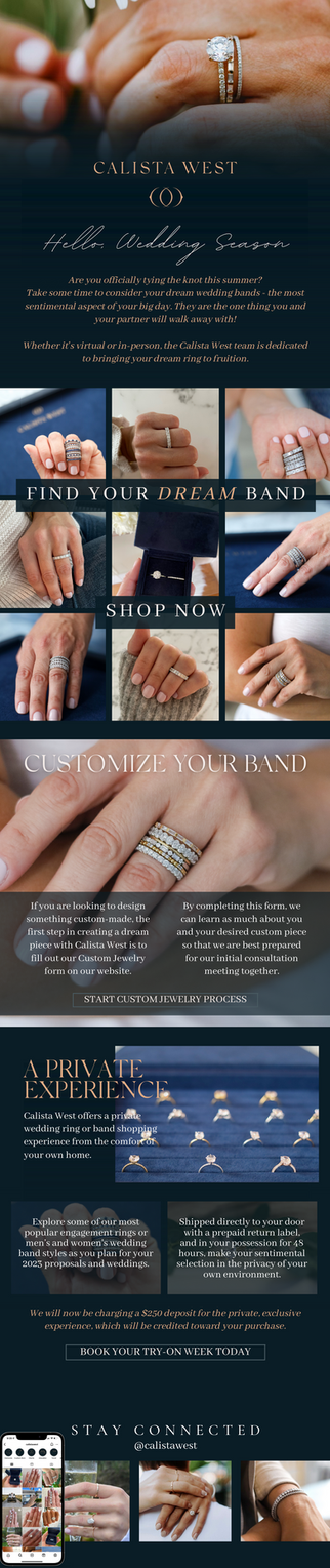 Calista West Email Marketing