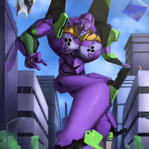 Evangelion unit 1 -Neon Genesis Evangelion fanart