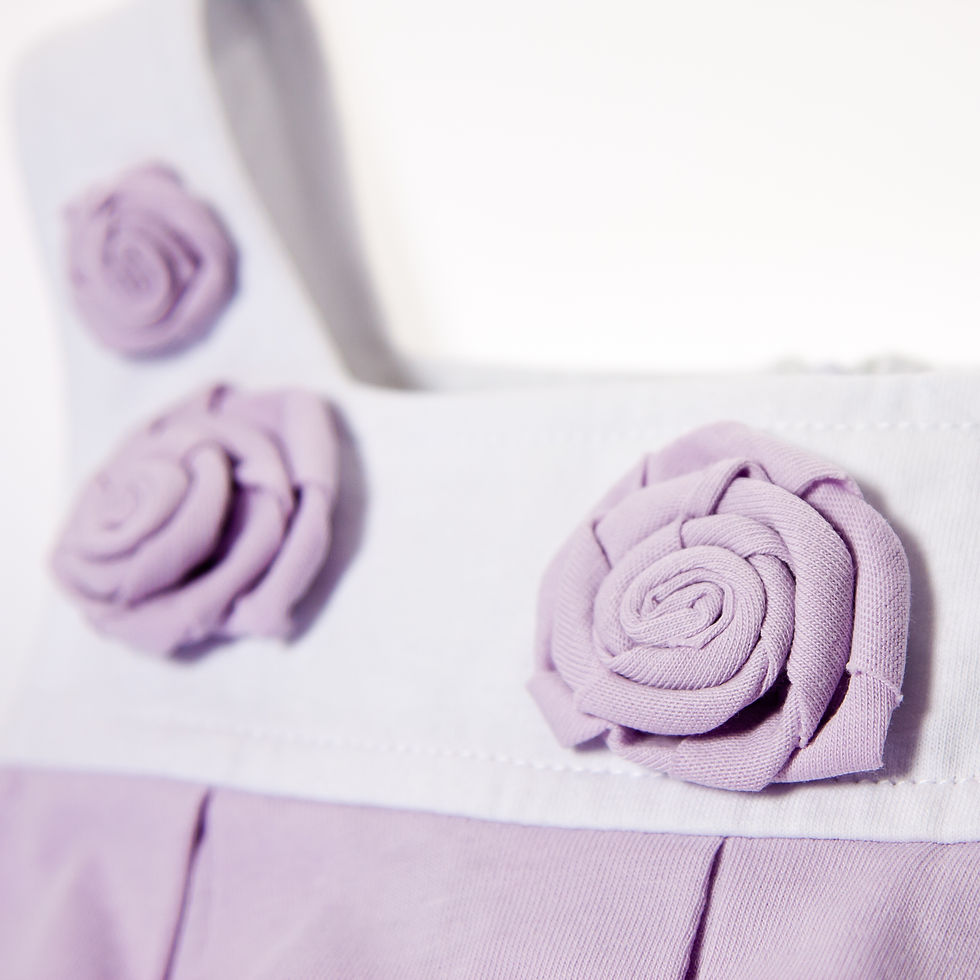 Miniatura: Vestido Sem Mangas Com Pétalas De Rosa